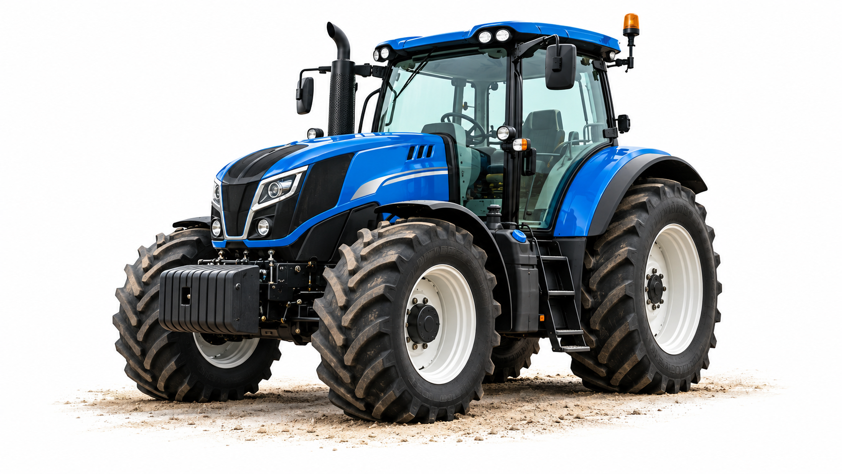 Illustrative tractor artwork